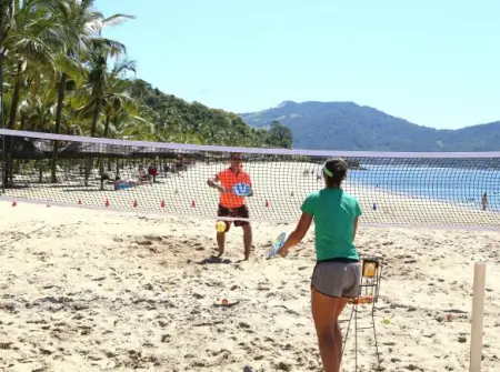 Esportes e Lazer  à beira-mar