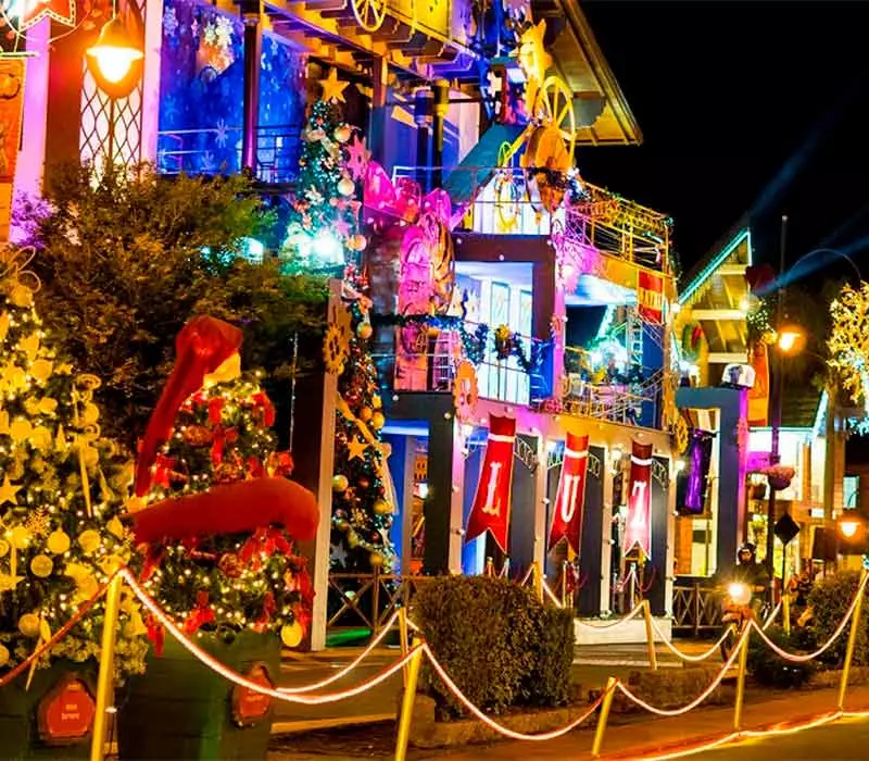 Encante-se com o melhor do Natal Luz